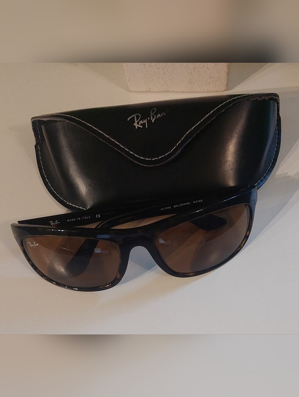 Ray-Ban Men's Animal Print  Sunglasses with Brown Lenses